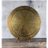 Image 2 : Moroccan Round Brass Tray