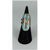 Image 1 : Trading Post Copper Turquoise Chip Inlaid Ring