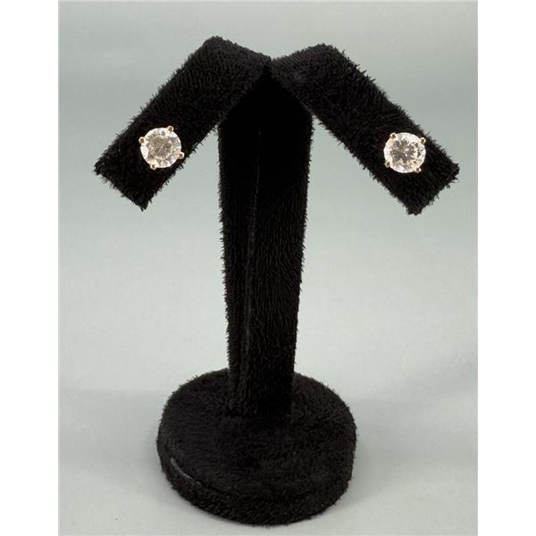 .5ct TW Diamond 14K Gold Stud Earrings