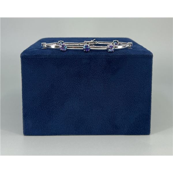 Sterling Silver CZ Tennis Bracelet