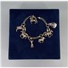 Image 1 : Sterling Silver Western Charm Bracelet