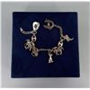 Image 2 : Sterling Silver Western Charm Bracelet