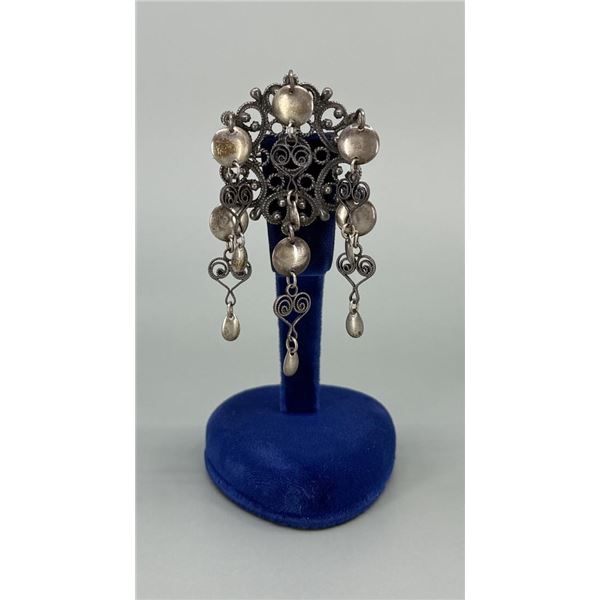 Sterling Silver Filigree Brooch
