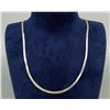 Image 1 : Sterling Silver Herringbone Necklace