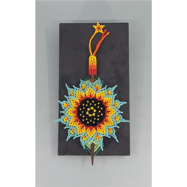 Blackfoot Montana Indian Beaded Hair Barrette