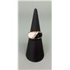 Image 1 : 14k Gold Onyx Mother of Pearl Ring