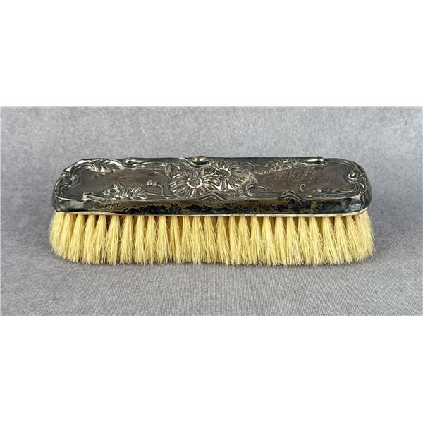 Art Nouveau Sterling Silver Vanity Dresser Brush