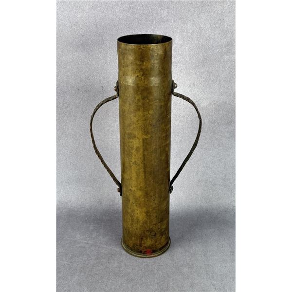 WW2 75mm Trench Art Shell Vase