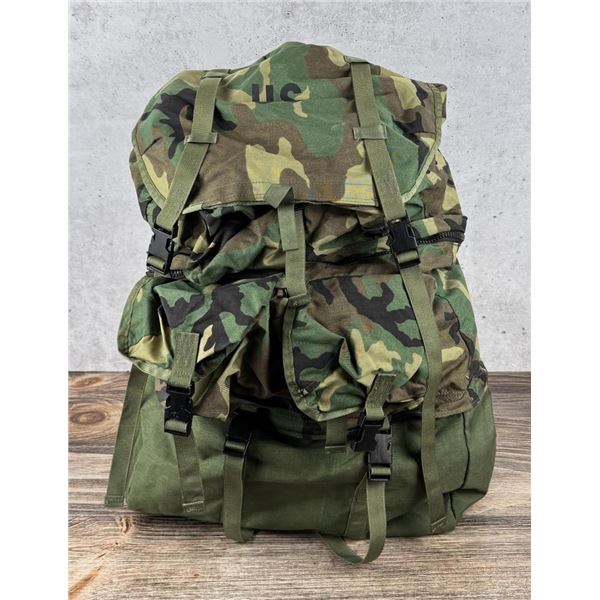Woodland Camo Equipment Bag Assault Pack