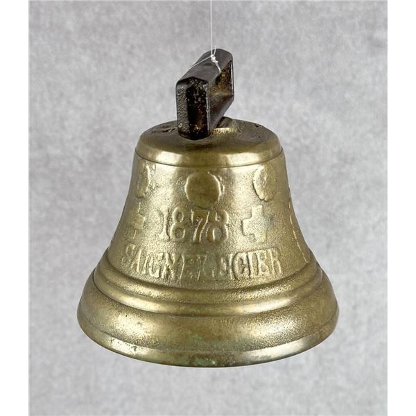 Antique Swiss Bronze Cow Bell 1878