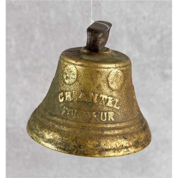 Antique Swiss Bronze Cow Bell 1878