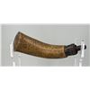 Image 1 : 1760 American Colonial Named Scrimshaw Powder Horn