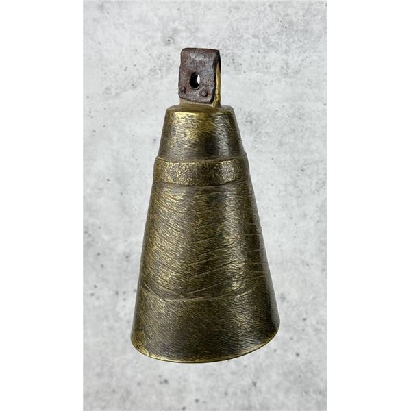 Antique Shan States Chinese Bronze Temple Bell
