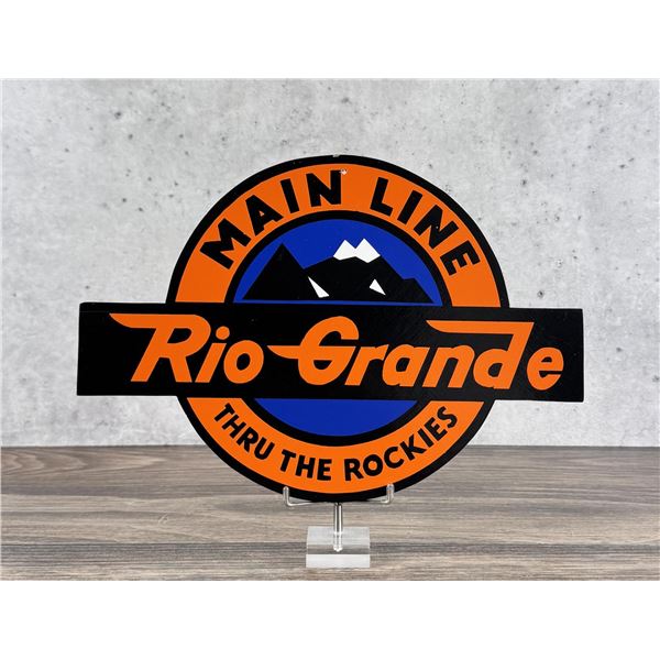 Rio Grande Main Line Train Sign