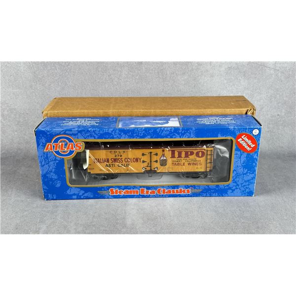 Atlas O Scale Tipo Table Wines Train Reefer Car