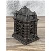 Image 2 : J&E Stevens Four Towers Cast Iron Bank