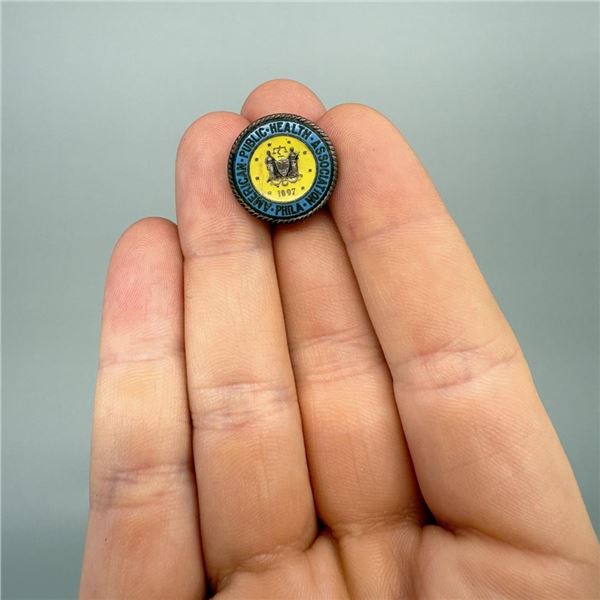 American Public Health Association Medal Badge