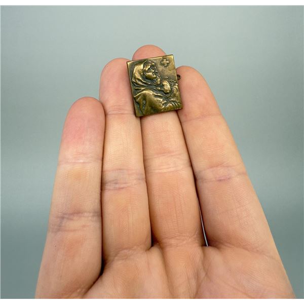 1951 Red Cross Medal Badge