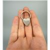 Image 1 : Destin Chemical Heart Shaped Key Padlock Keychain