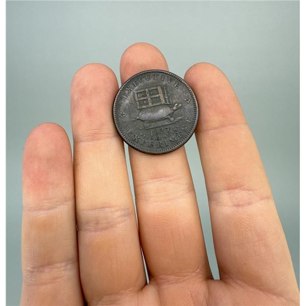1837 Hard Times Token