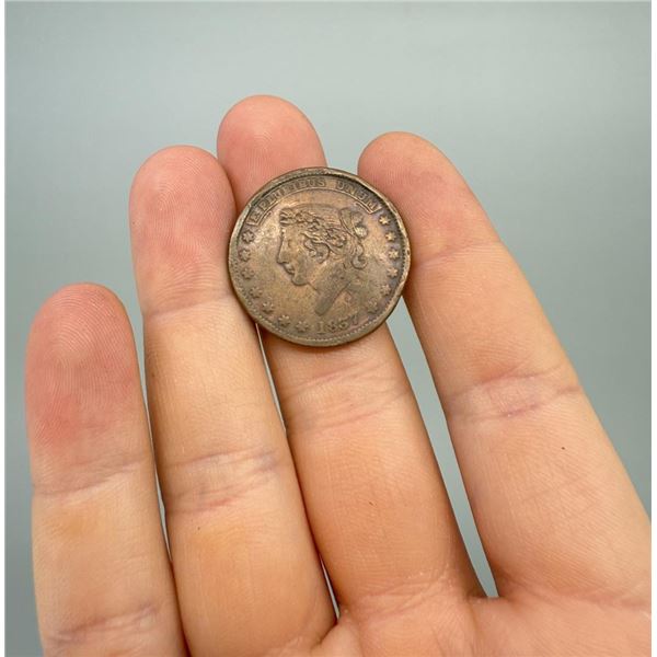 1837 Hard Times Token