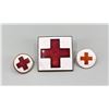 Image 1 : WWI WW1 British American Red Cross Enamel Pins