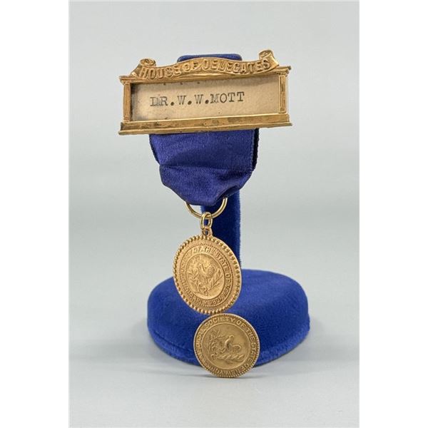 Medical Society of the State of New York Pin Medal