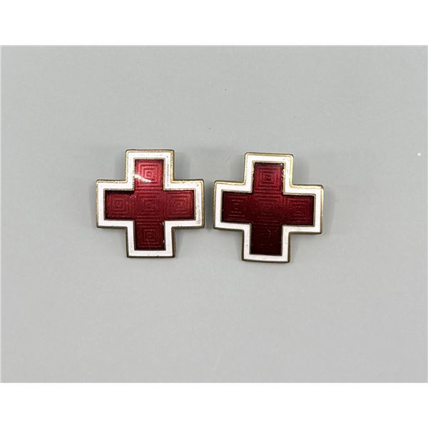 American Red Cross Enamel Pins