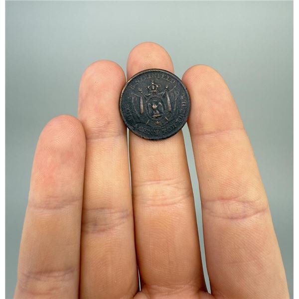 Civil War Merchant Token Steinfeld Sole Agent