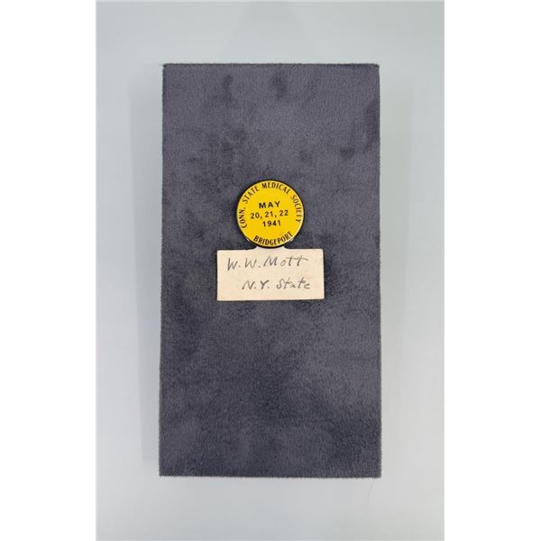 Connecticut State Medical Society Button