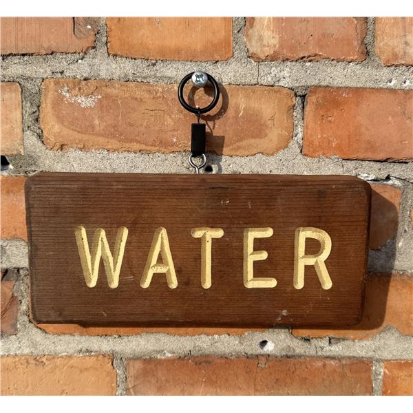 Montana USFS US Forest Service Water Sign