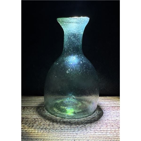 Ancient Roman Glass Unguentarium Perfume Bottle