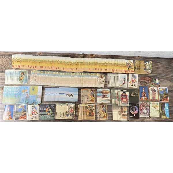 Collection of Antique Reproduction Postcards