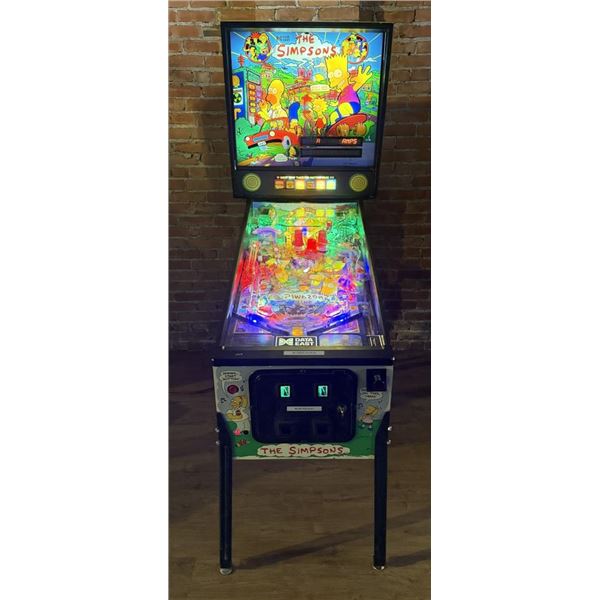 Data East The Simpsons Pinball Machine