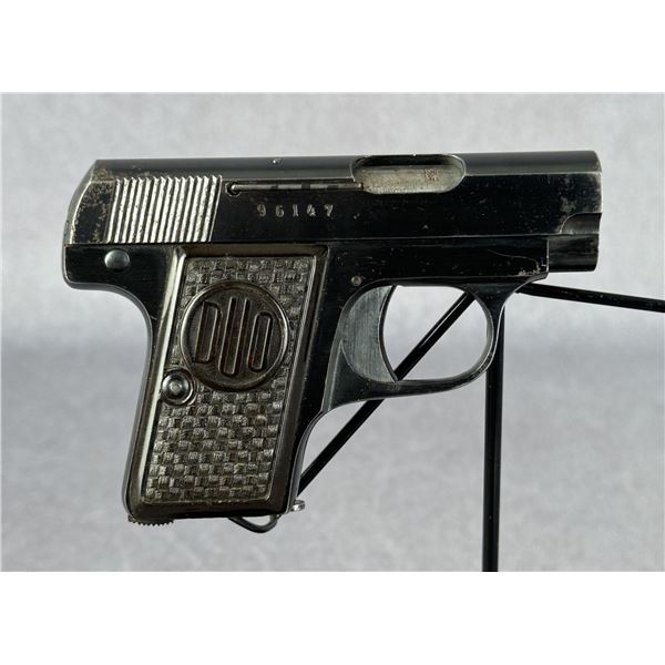 WW2 Dusek Duo Czech Pocket Pistol .25 ACP
