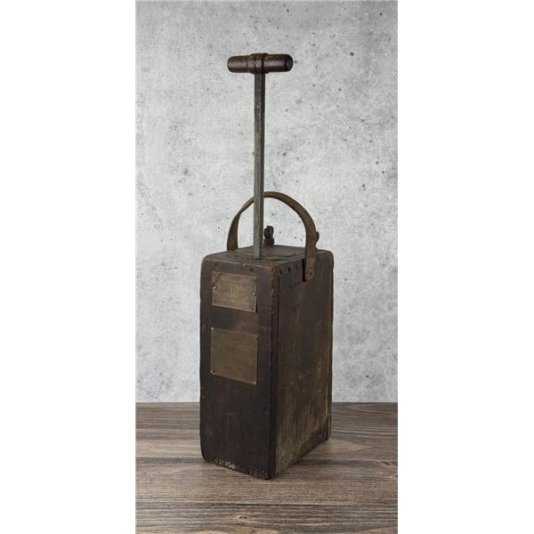 Montana Mining Dupont Blasting Machine No 3