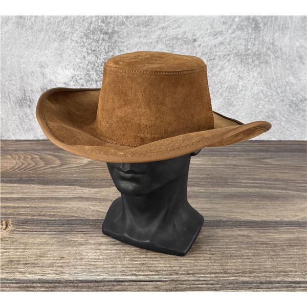 Suede Leather Montana Cowboy Hat