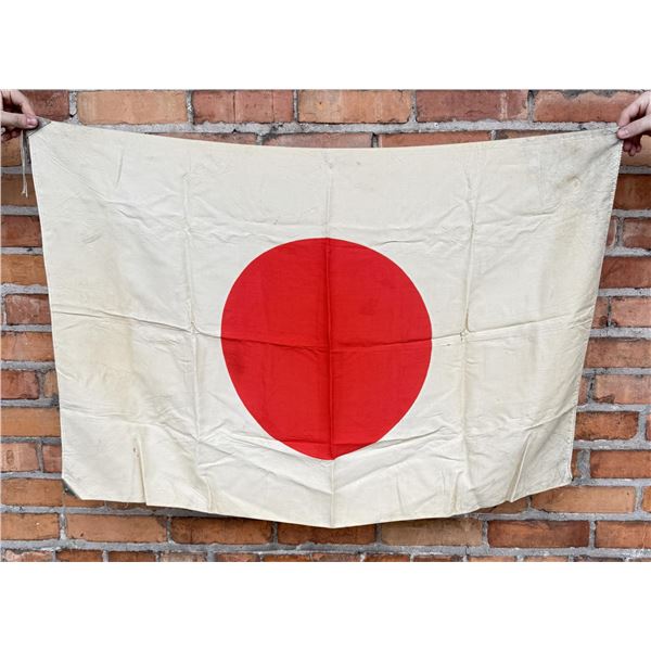 WW2 Japanese Battle Captured Meatball Flag