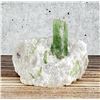Image 1 : Green Elbaite Tourmaline Mineral Specimen