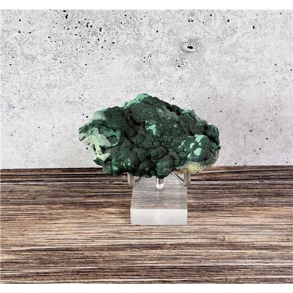 Botryoidal Malachite Mineral Specimen