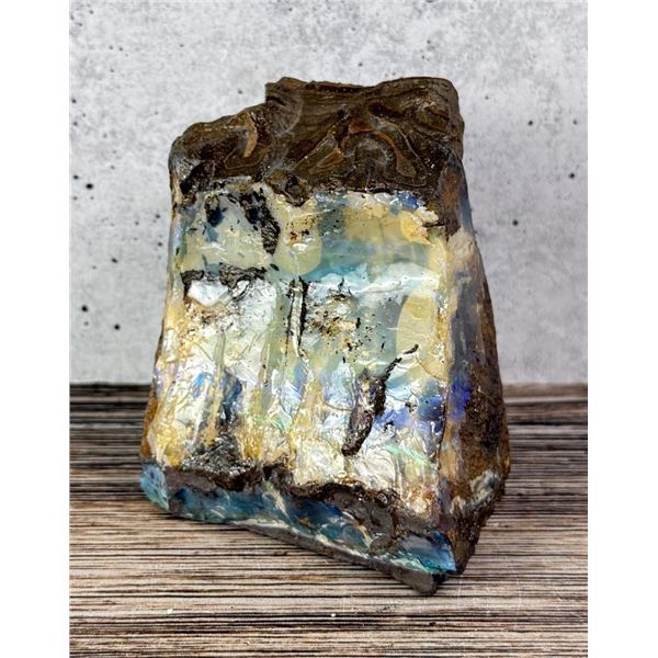 2540ct Black Australian Boulder Opal