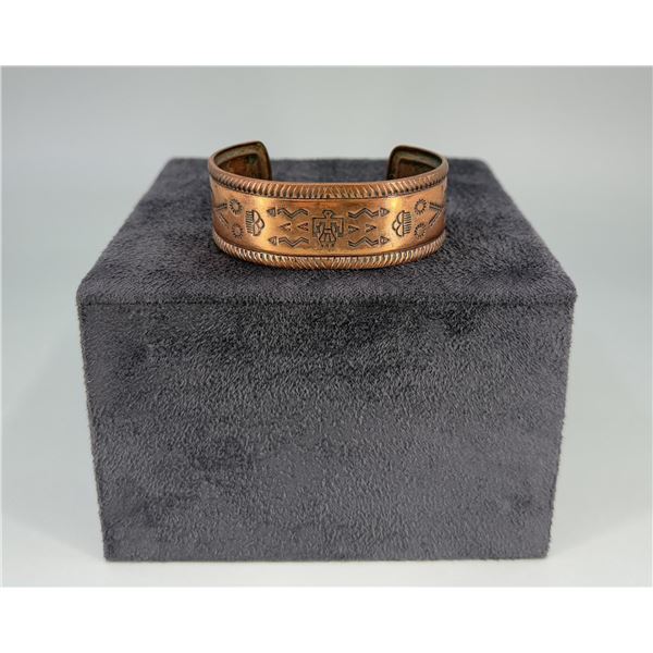 1950s Trading Post Copper Bracelet