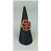 Image 1 : Zuni Petit Point Sterling Coral Ring