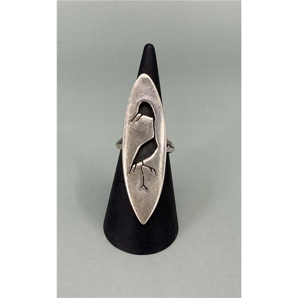 Hopi Sterling Silver Ring