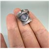 Image 3 : Old Pawn Navajo Sterling Silver Turquoise Ring