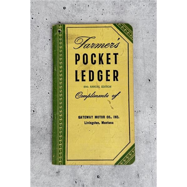 John Deere Farmer's Pocket Ledger