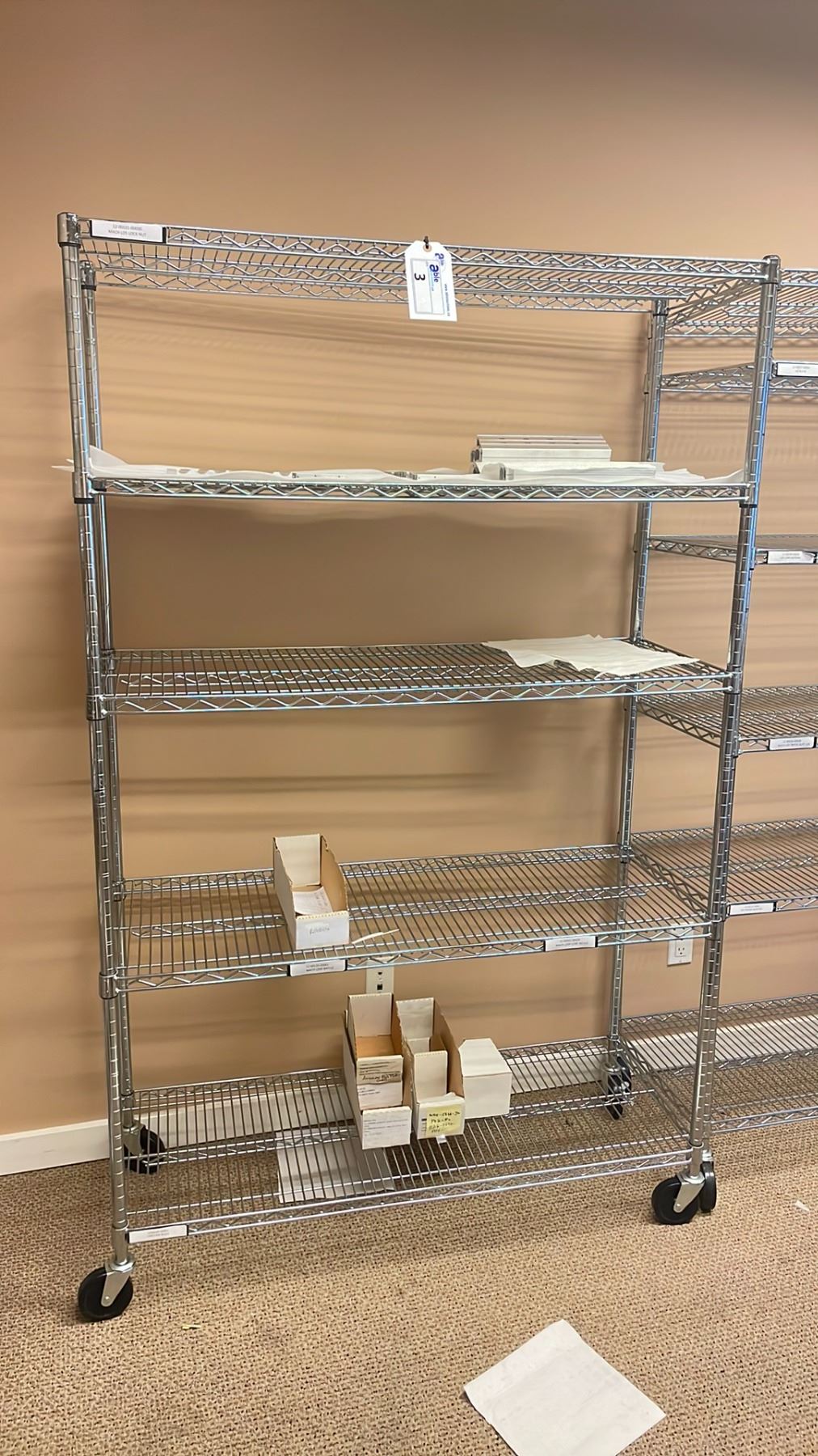 Wall Metro Racking 5 TIER 48