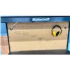 Image 3 : MASTERCRAFT BLUE METAL 2 DRAWER 48"W X 24"D X 36"H INDUSTRIAL WORKBENCH WITH PEGBOARD BACK SHELF
