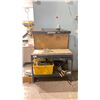 Image 1 : MASTERCRAFT BLUE METAL SINGLE DRAWER 48"W X 24"D X 36"H INDUSTRIAL WORKBENCH WITH PEGBOARD