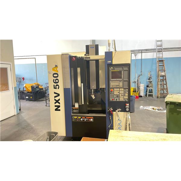 2017 YCM NXV560A INDUSTRIAL CNC MACHINE WITH YCM  FANUC NXP-200FA CONTROL UNIT 1200 RPM
